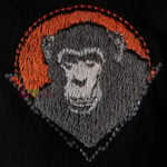 The Chimp: Şempanze T-Shirt (Nakış, %100 Pamuk) - Görsel 4