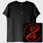 Evrim Ağacı: EA Logolu T-Shirt (Nakış, %100 Pamuk) - Görsel 2