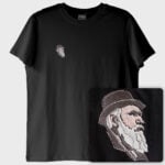 Darwin: Evrimin Babası T-shirt (Nakış, %100 Pamuk) - Görsel 2