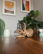 Triceratops Mini Seramik Heykel - Görsel 2