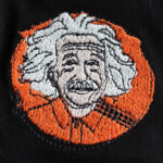 Albert Einstein T-Shirt (Nakış, %100 Pamuk) - Görsel 4