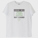 ''Error 404'' T-Shirt - Görsel 2