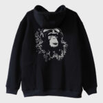 ''Chimp with Headphones'' Sweatshirt - Görsel 2