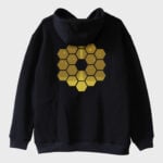 ''James Webb - Golden Hexagons'' Sweatshirt - Görsel 2